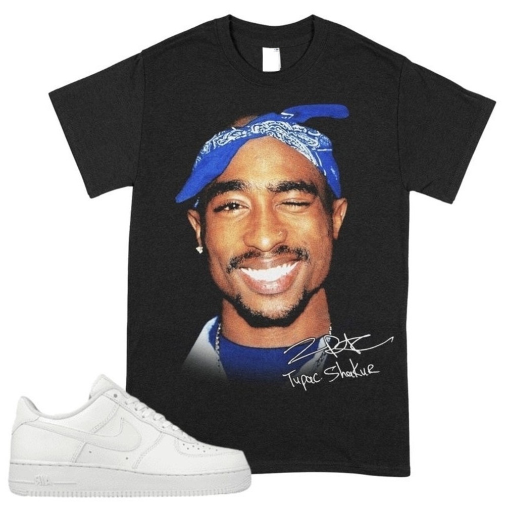 90s 2Pac Tupac Shakur TShirt,  Retro Unisex Cotton Classic TShirt